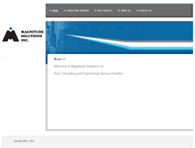 Tablet Screenshot of magnitudeengsol.com